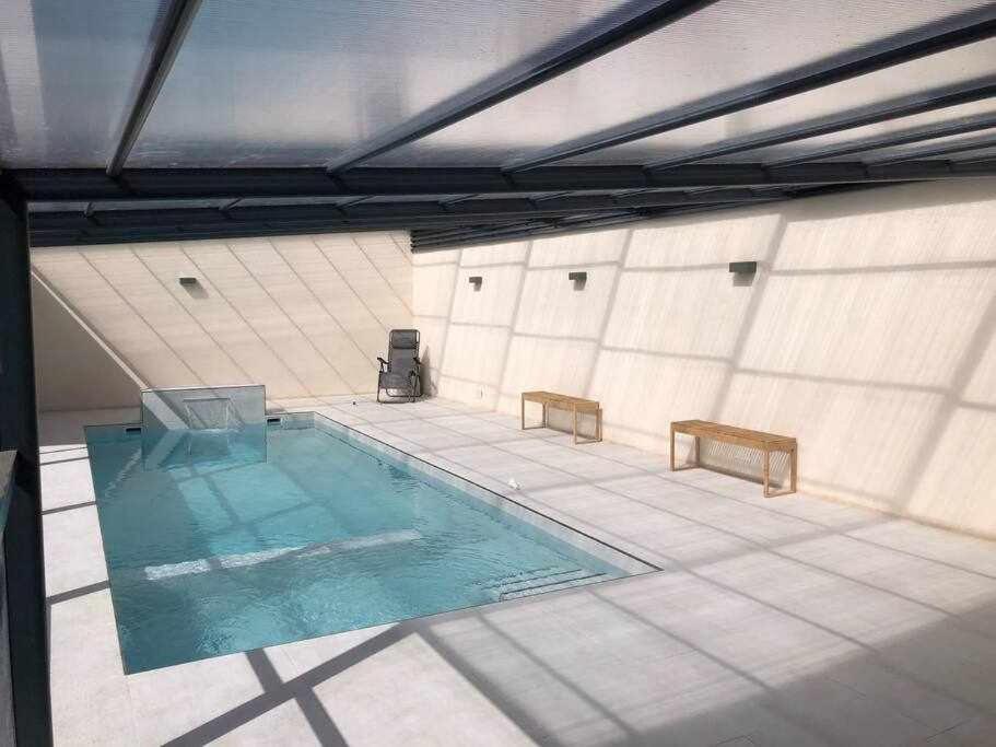 Alojamiento El Pez Casa Con Piscina Climatizada Villafranca de los Caballeros Екстериор снимка