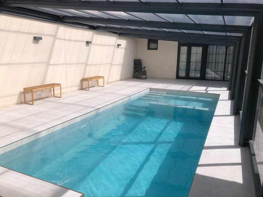 Alojamiento El Pez Casa Con Piscina Climatizada Villafranca de los Caballeros Екстериор снимка